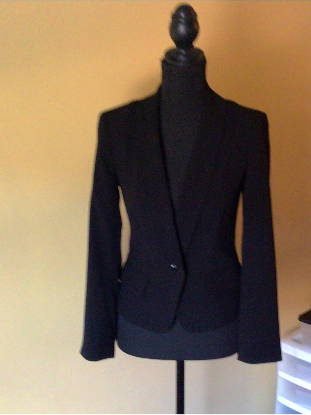 bebe Black Tailored Blazer